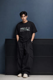 Wildness Wolf Graphic Oversized Tee.